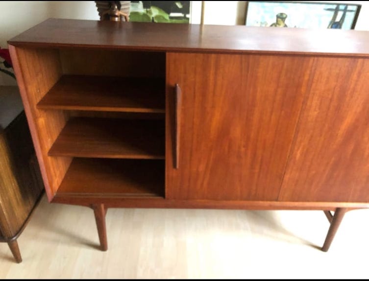 Danish Highboard in Teak