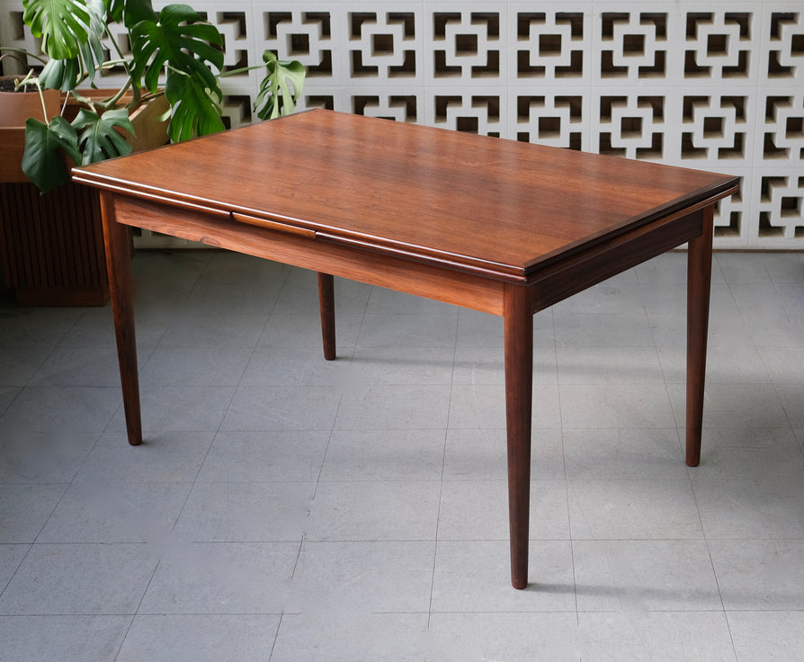 Danish Extension Dining Table in Rosewood