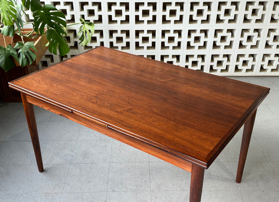 Danish Extension Dining Table in Rosewood