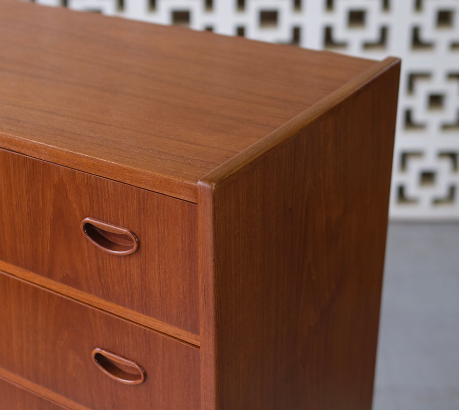 Danish Tallboy in Teak & Oak