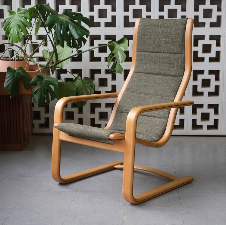 Yngve Ekström Lamello Chair in New Fabric