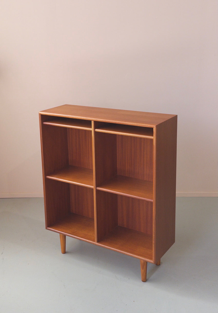 Mid-sized Danish Bookcase in Teak