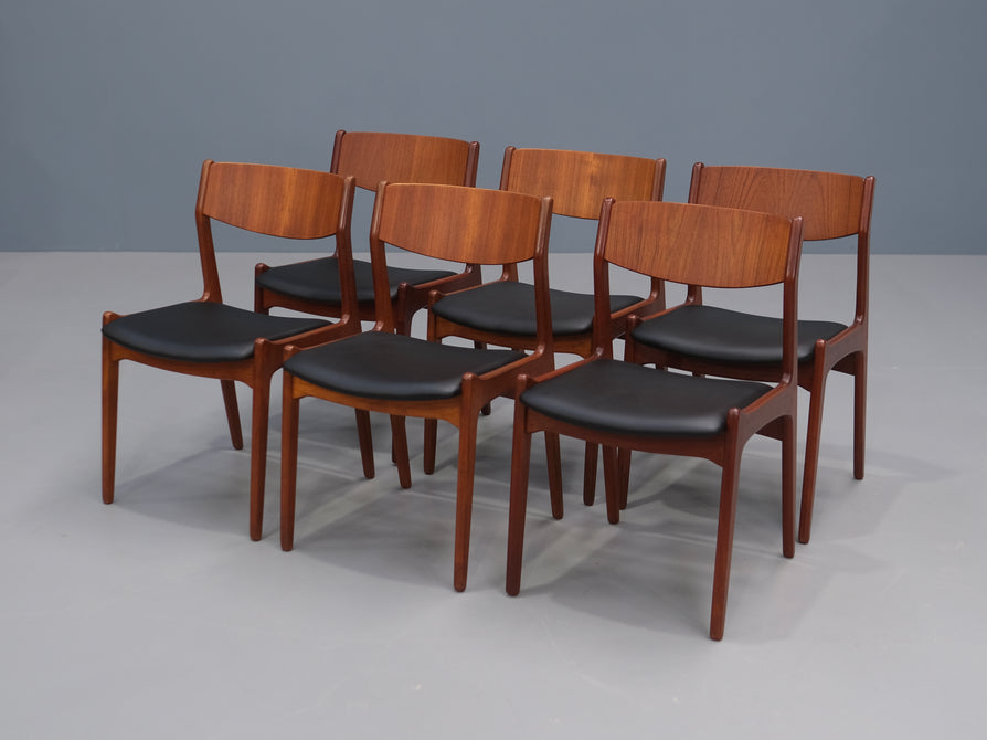 Set of Six Findahls Dining Chairs in Teak