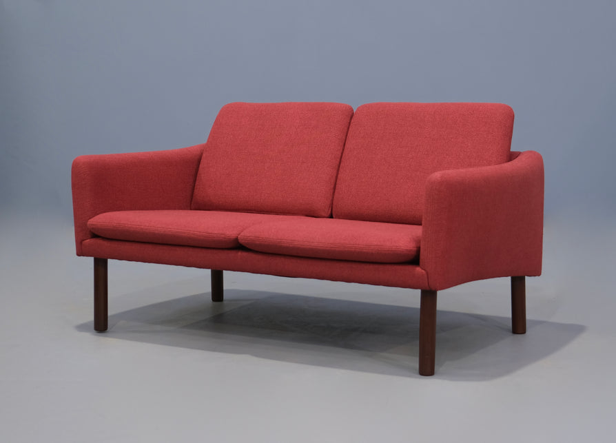 Hans Olsen Two Seater Sofa in New Fabric
