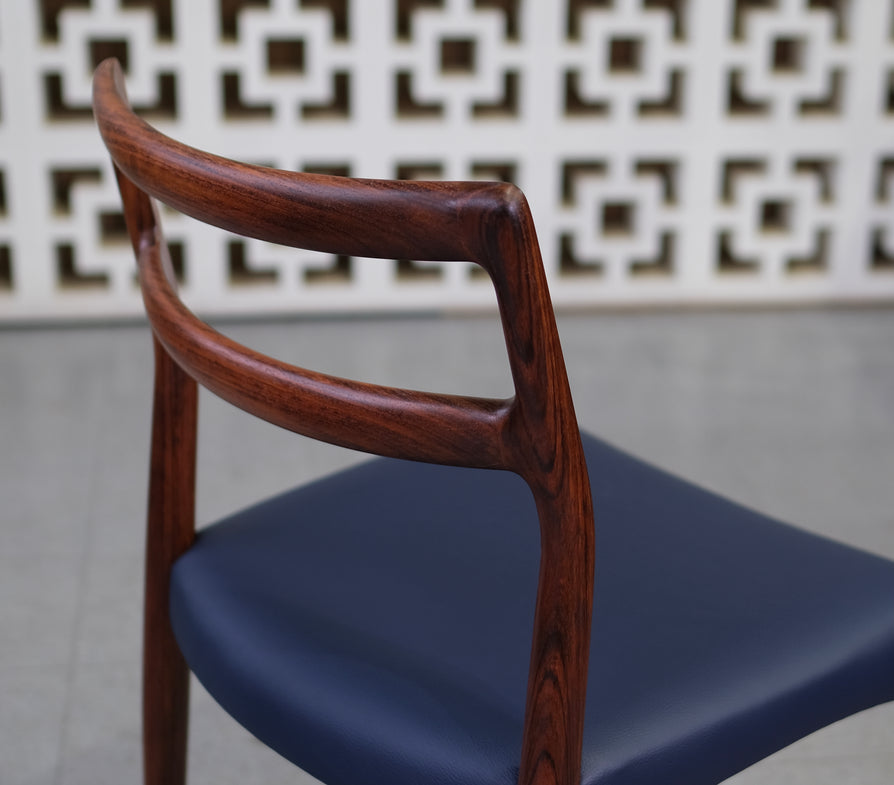 Four Johannes Andersen "Anne" Dining Chairs in Rosewood