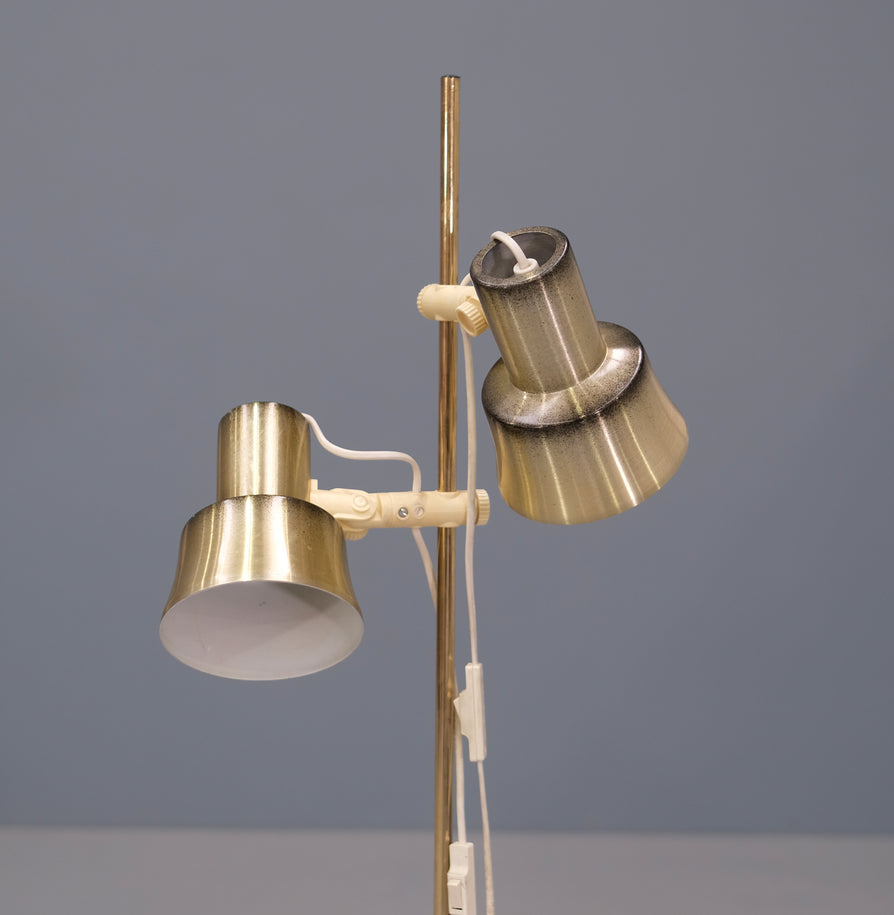Danish Twin-Head Floor Lamp