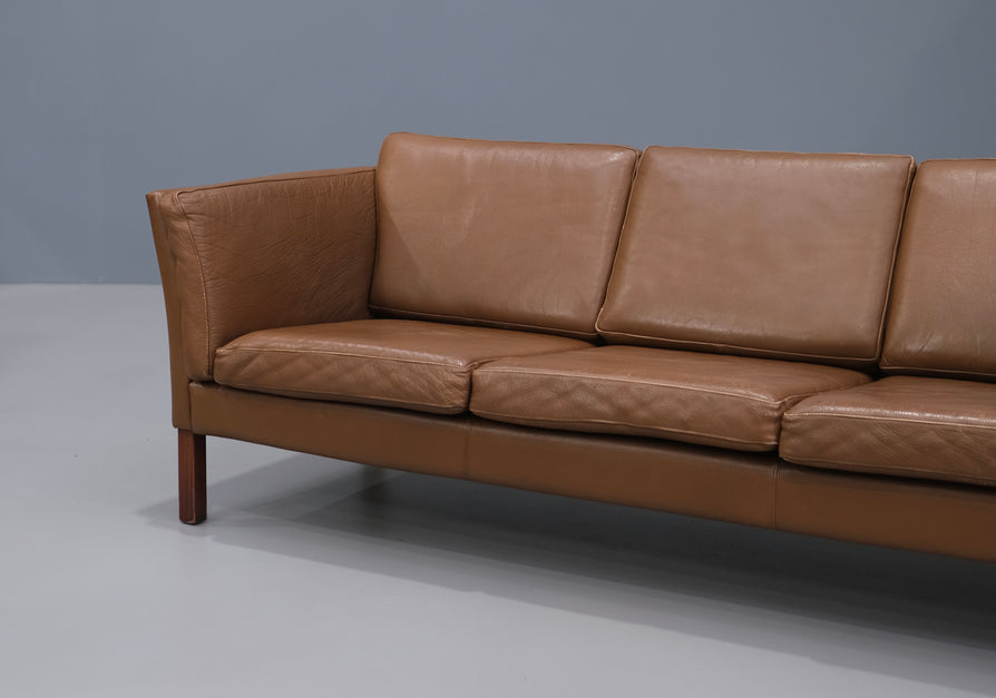 Three Seater Sofa in Leather