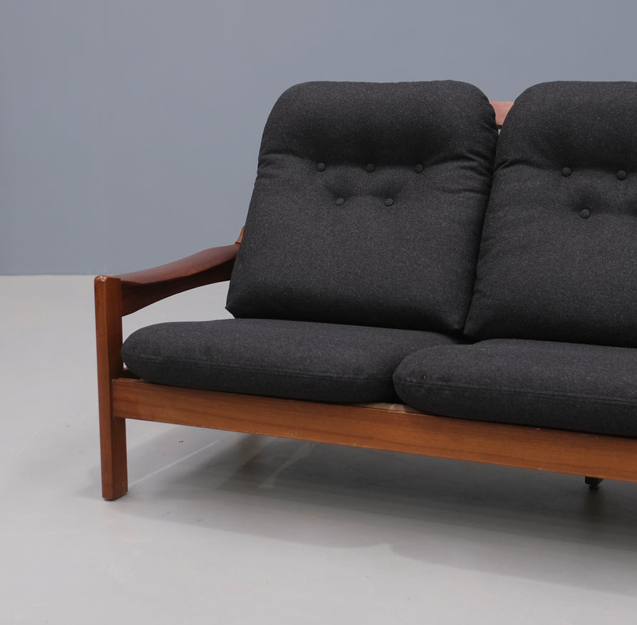 Danish Deluxe Sofa in New Wool