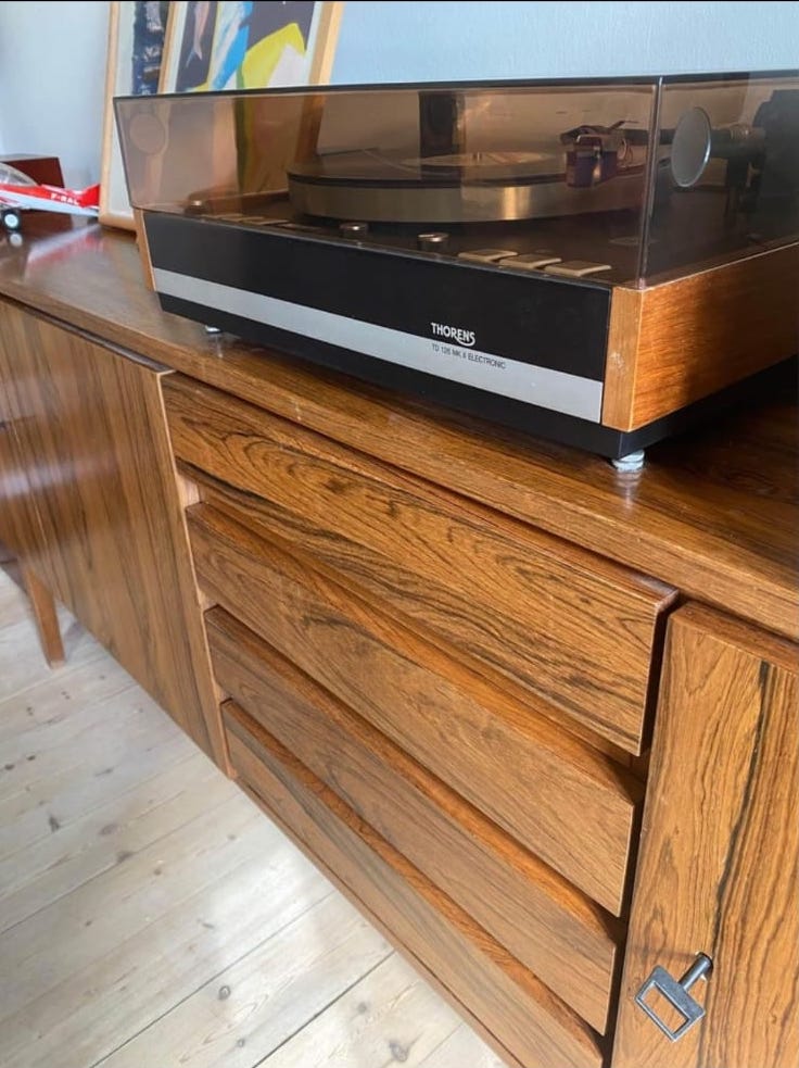 Danish Sideboard in Rosewood