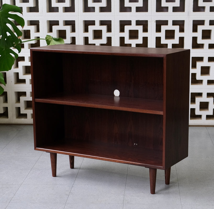 Small Danish Bookcase in Rosewood