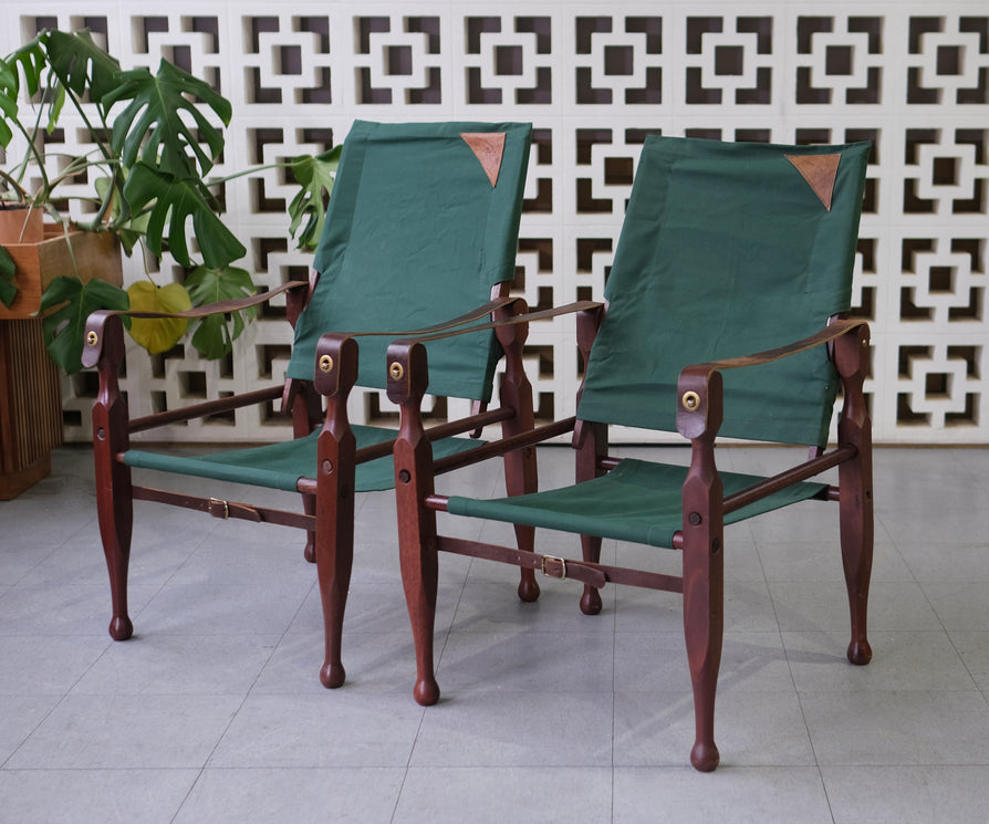 Hand-Made Safari Chair in Jarrah