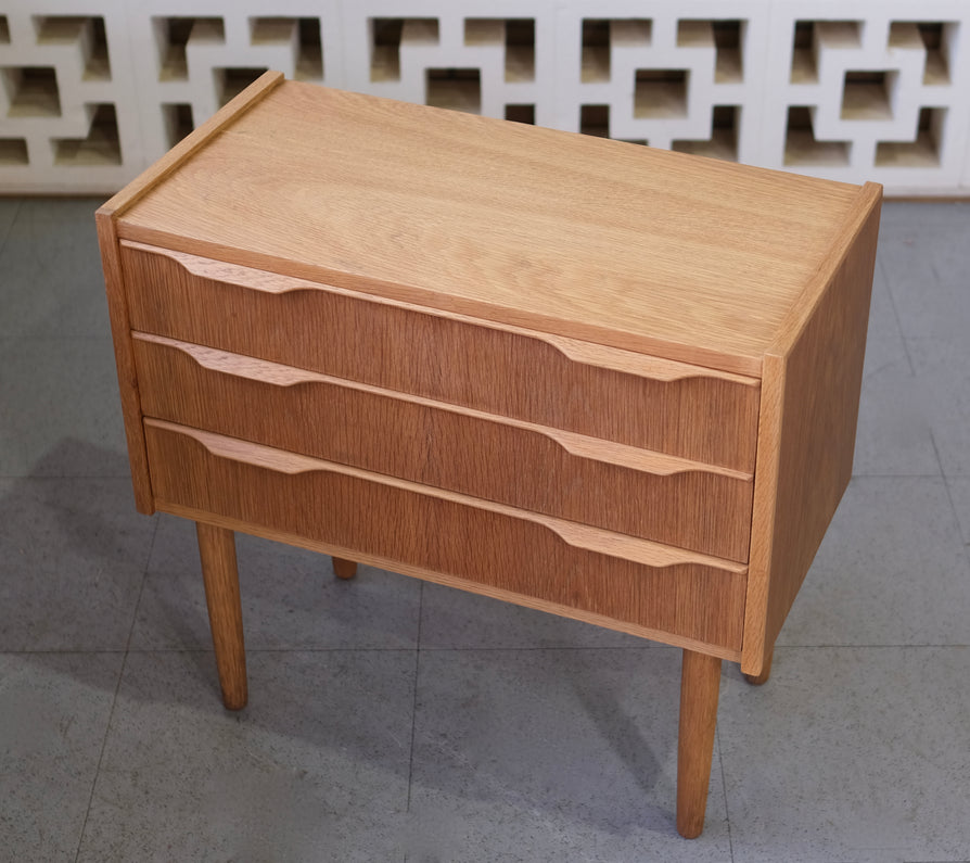 Danish Small Chest of Drawers / Bedside Table