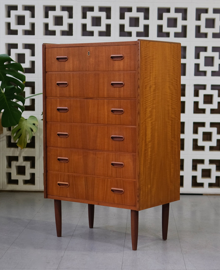 Danish Tallboy in Teak