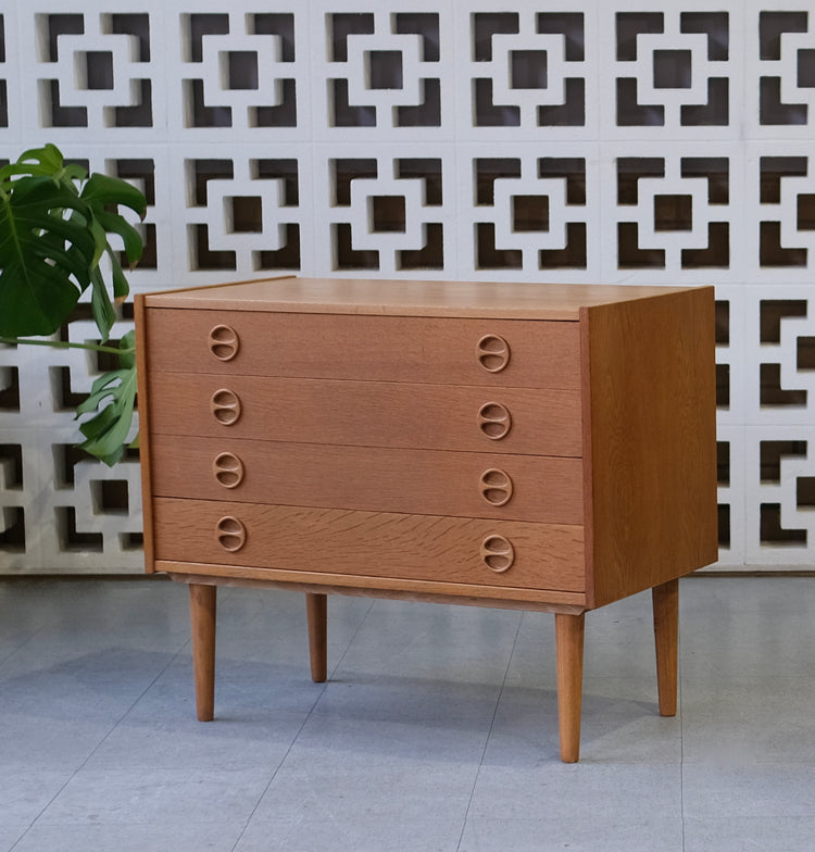 Danish Chest of Drawers in Oak