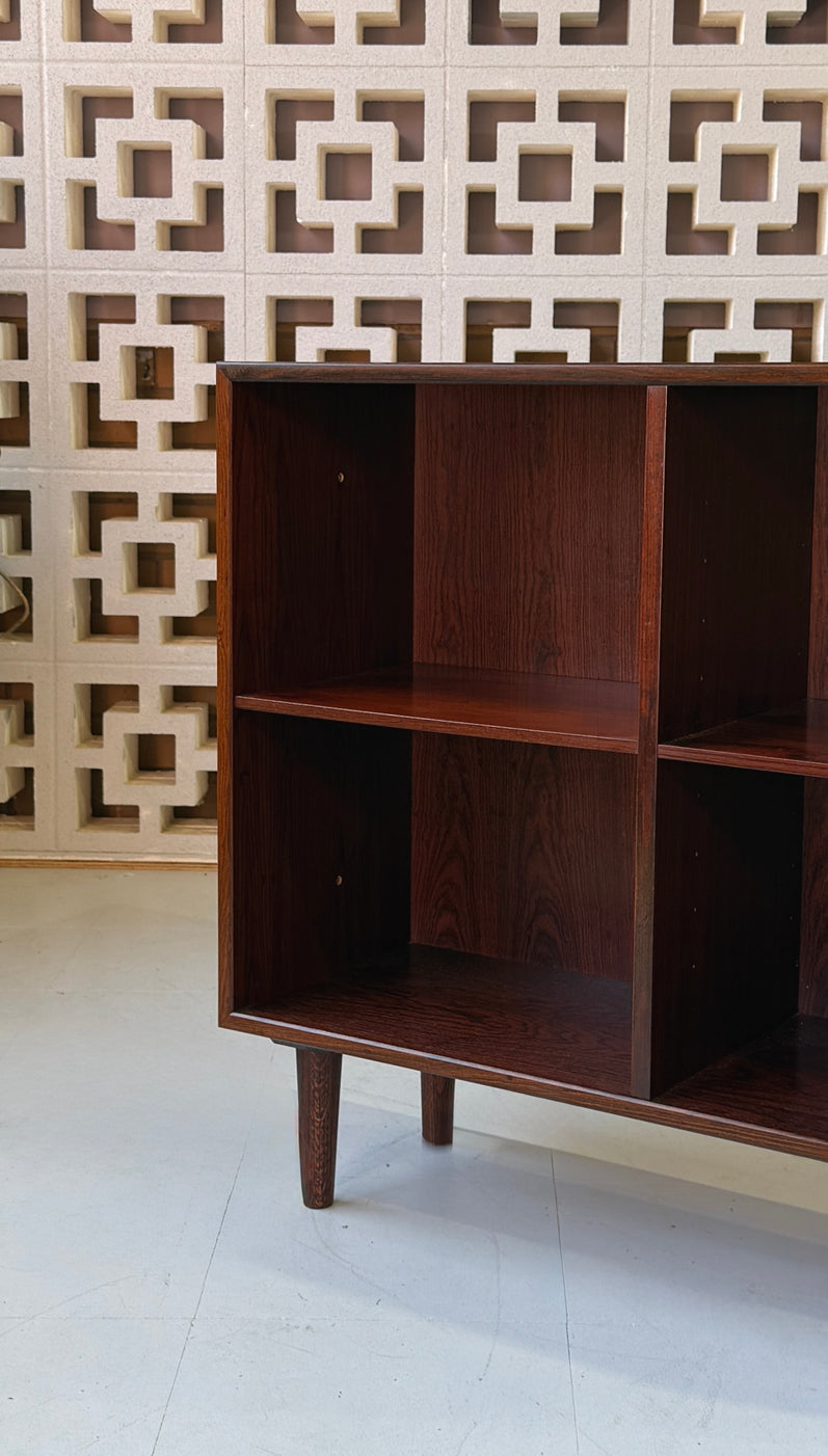 Small Danish Bookcase in Rosewood