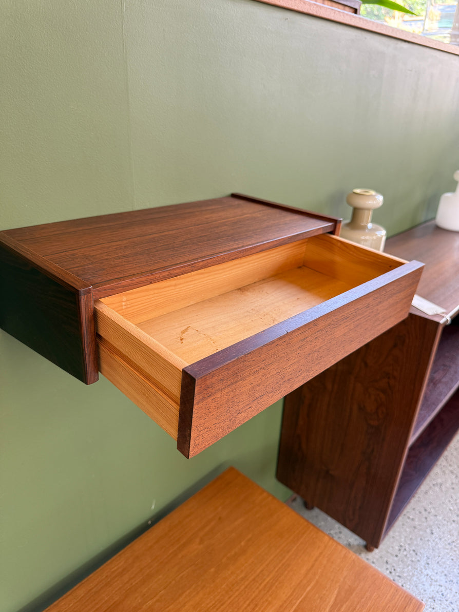 Pair of Danish Floating Bedside Tables