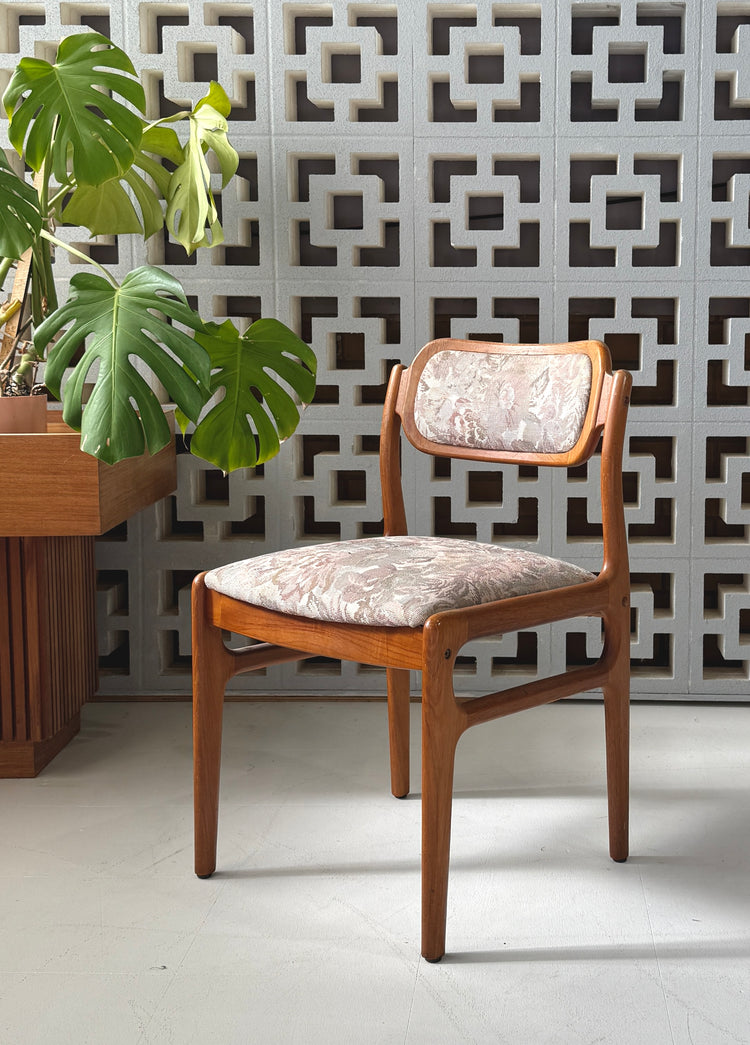 Six Original Johannes Andersen Dining Chairs (to be upholstered)