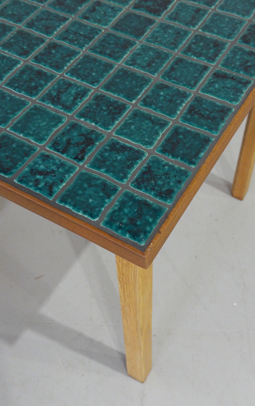Danish Tile-Top Side Table