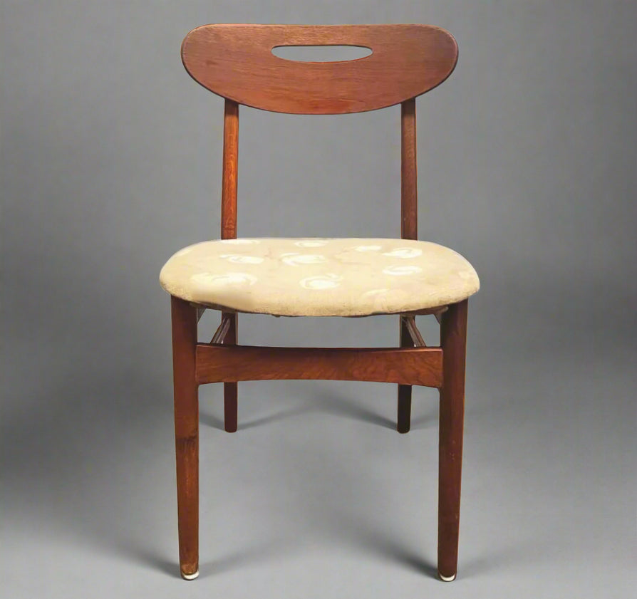 Four Danish Dining Chairs in Teak