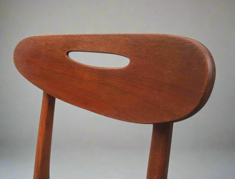 Four Danish Dining Chairs in Teak