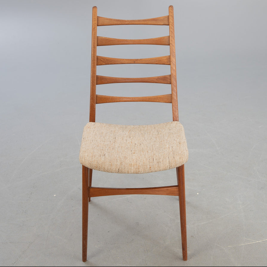 Four High-Back Danish Dining Chairs