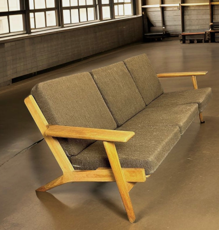 Hans Wegner GE290 Plank Sofa in Oak