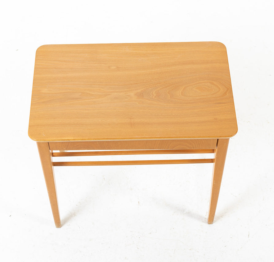 Pair of Swedish 1950s Bedside Tables in Beech