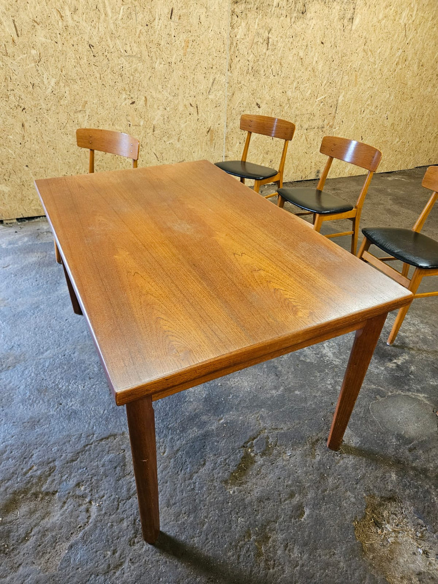 Henning Kjærnulf Extension Dining Table in Teak
