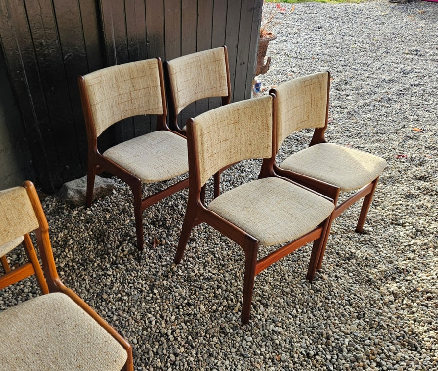 Four Erik Buch Model 89 Dining Chairs in Teak