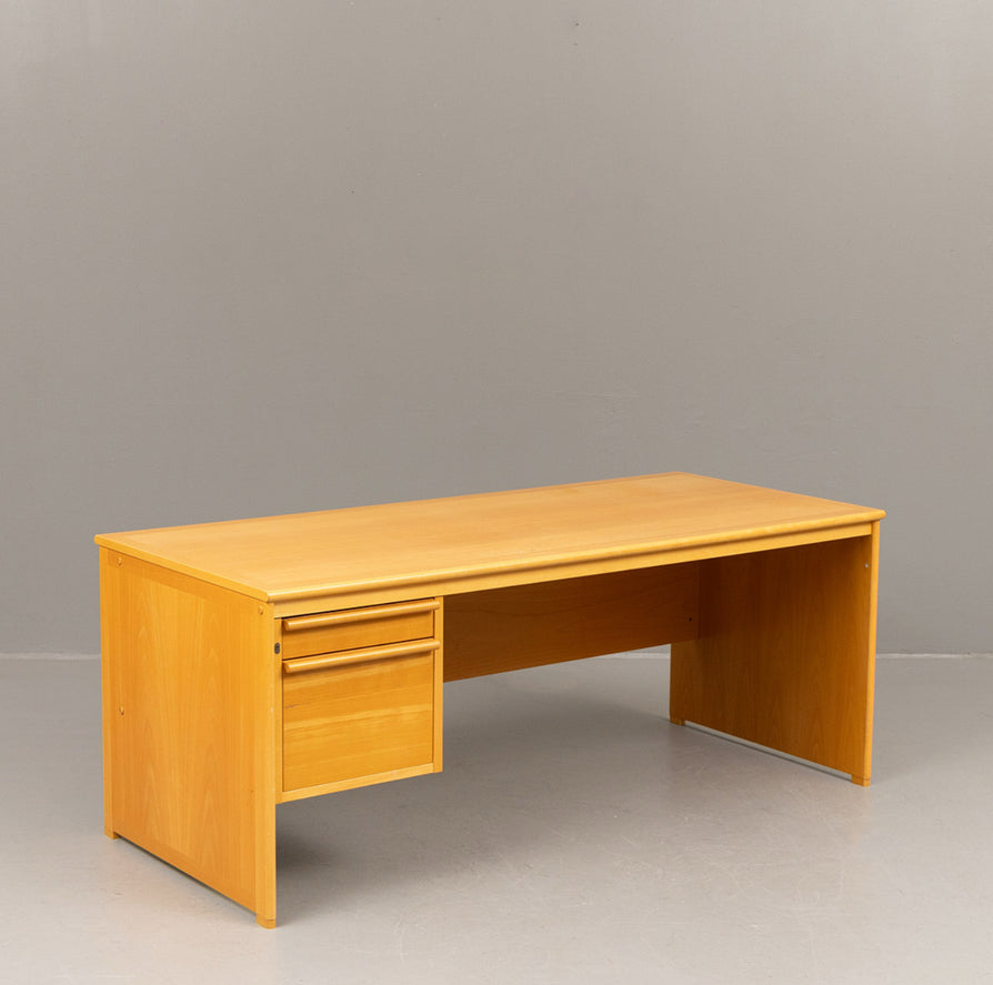 Swedish Executive Desk in Beechwood