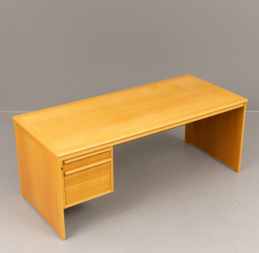Swedish Executive Desk in Beechwood