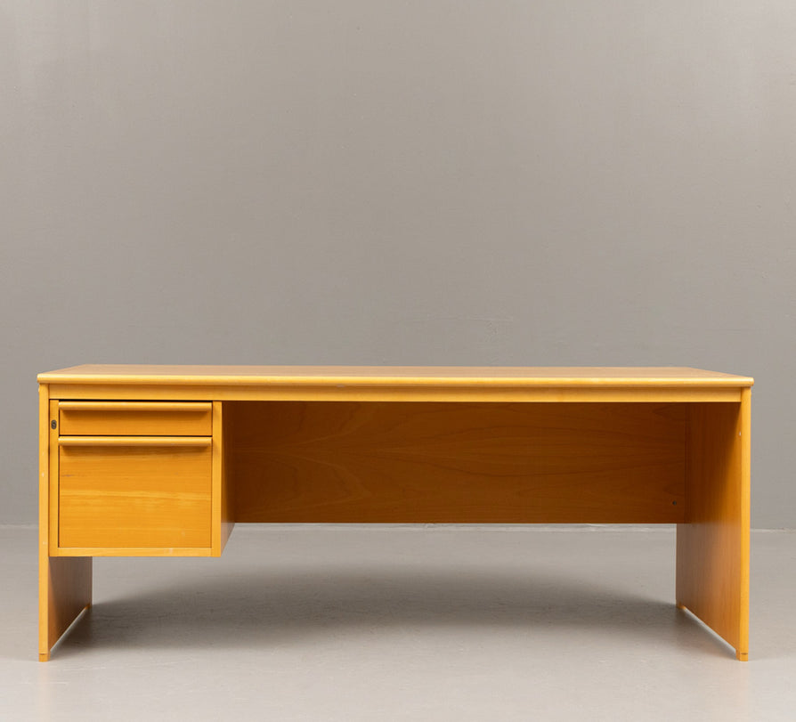 Swedish Executive Desk in Beechwood