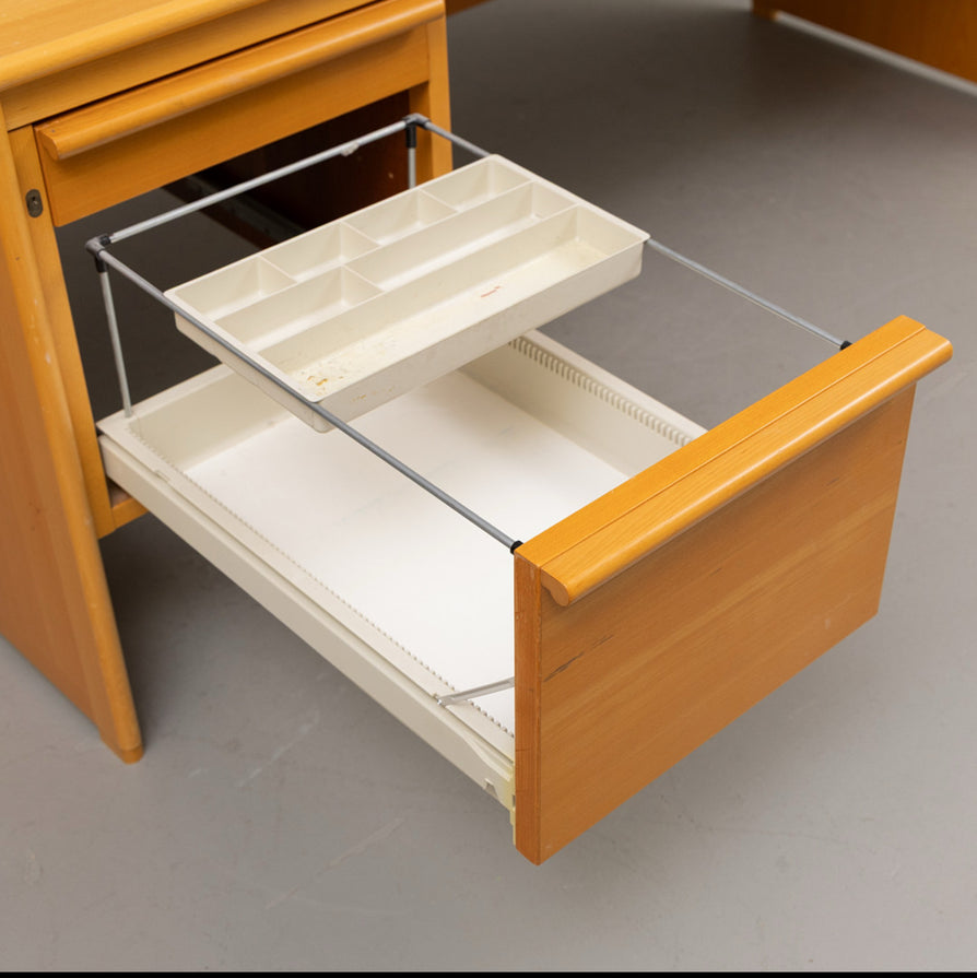 Swedish Executive Desk in Beechwood