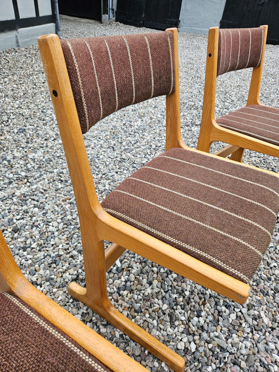 Four Cantilever Dining Chairs by Farstrup