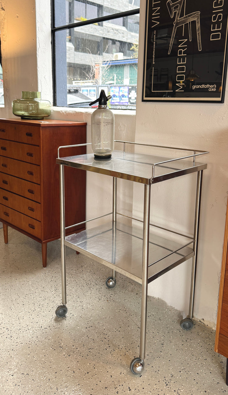 Stainless Steel Medical Trolley