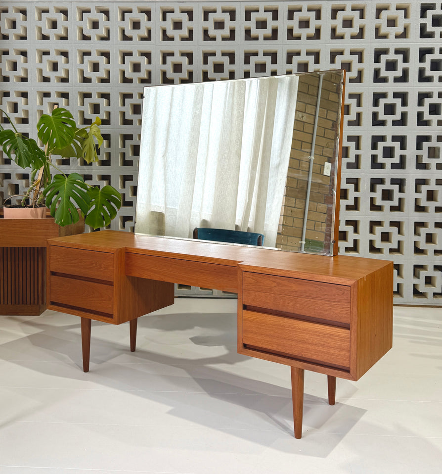 Mid-Century Dresser in Teak