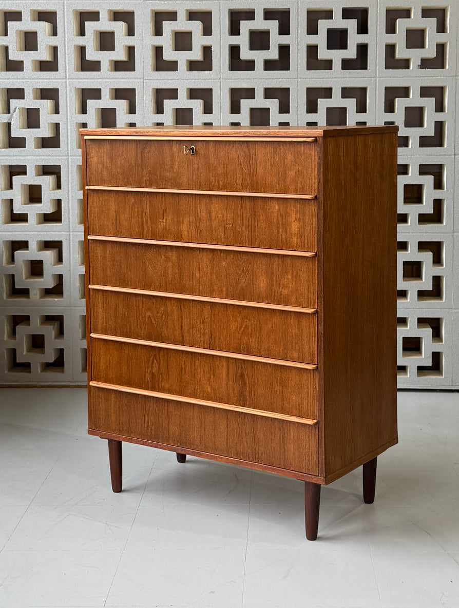 Danish Tallboy in Teak