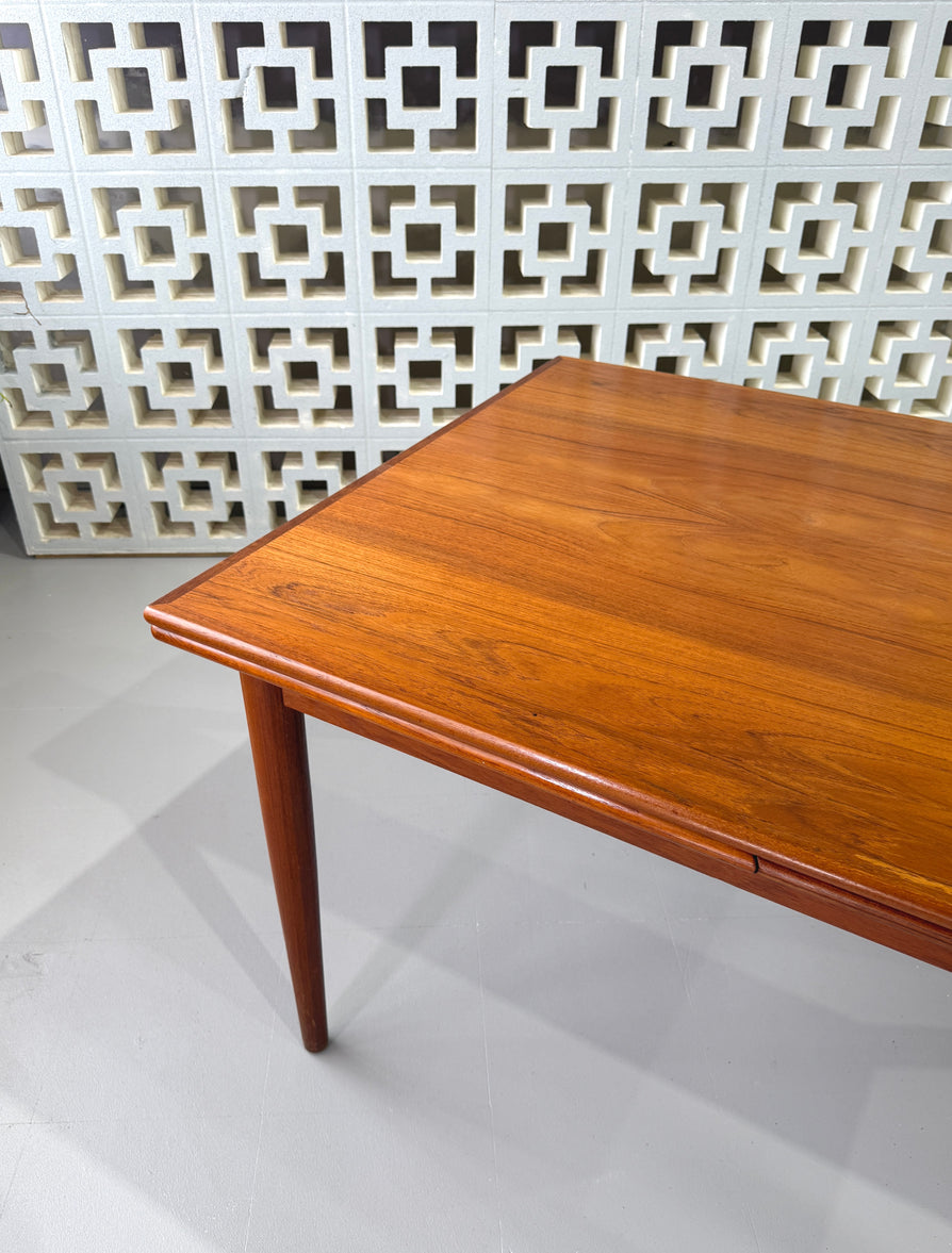 Danish Extension Dining Table in Teak
