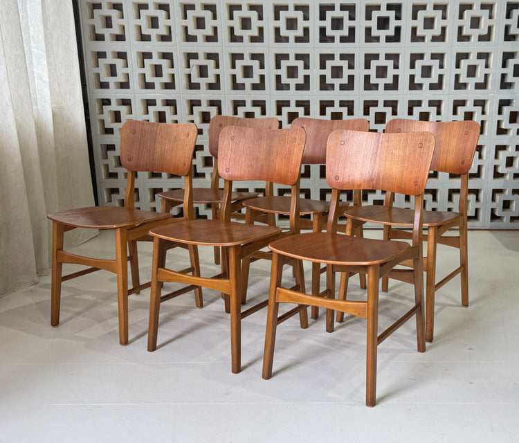 Six Boltinge Stolefabrik Dining Chairs