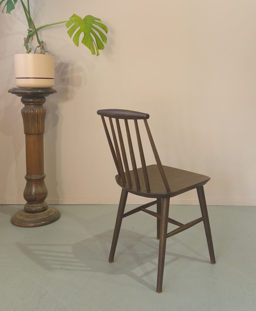 Danish Spindle-Back Chair