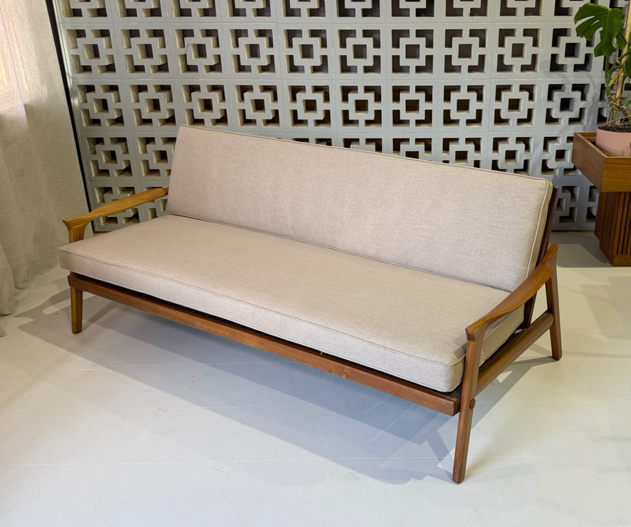 Danish Deluxe Inga Sofa / Daybed in New Fabric