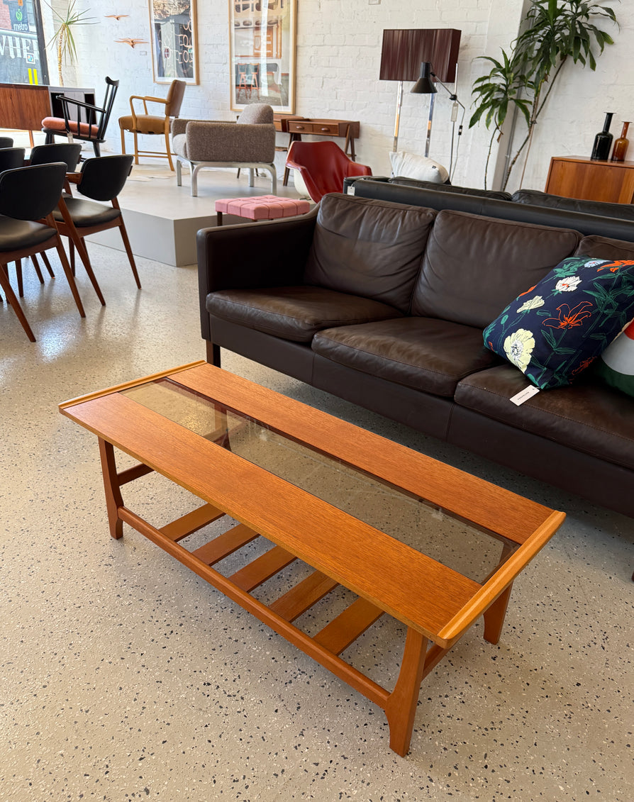 English Mid-Century Coffee Table in Teak