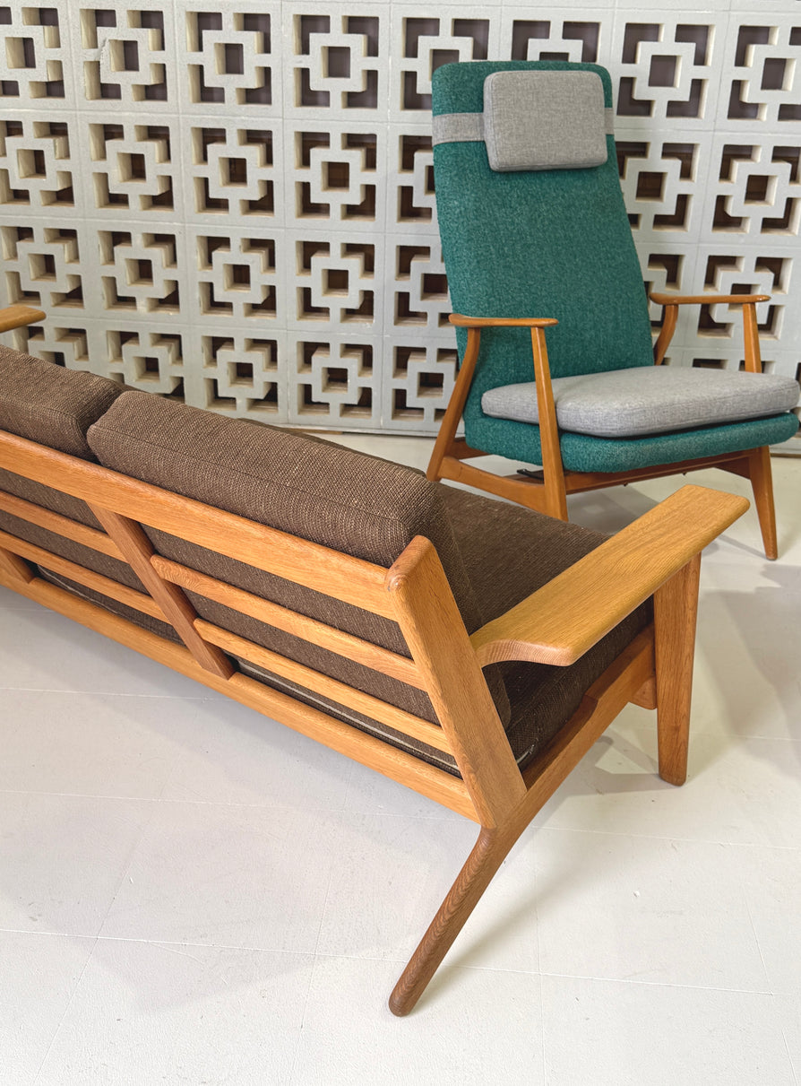 Hans Wegner GE290 Plank Sofa in Oak