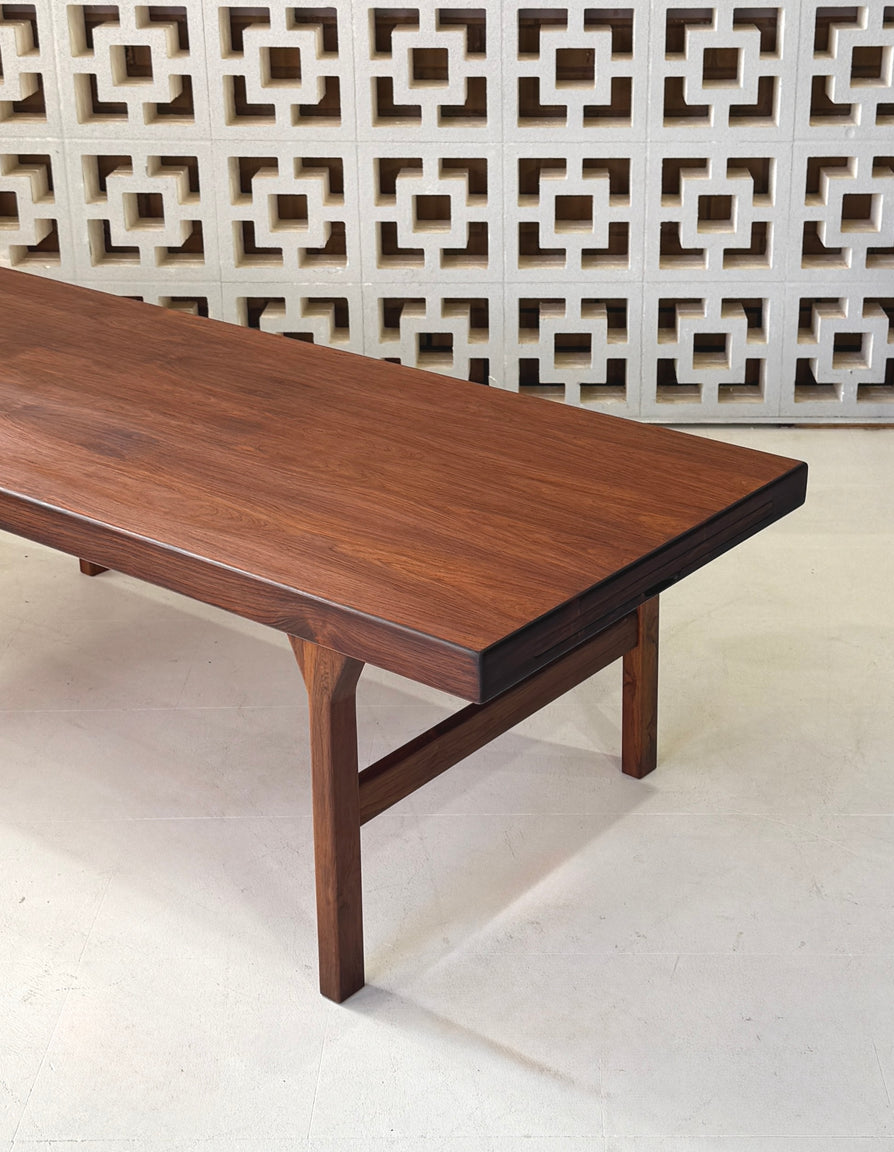 Danish Coffee Table in Rosewood by Dyrlund