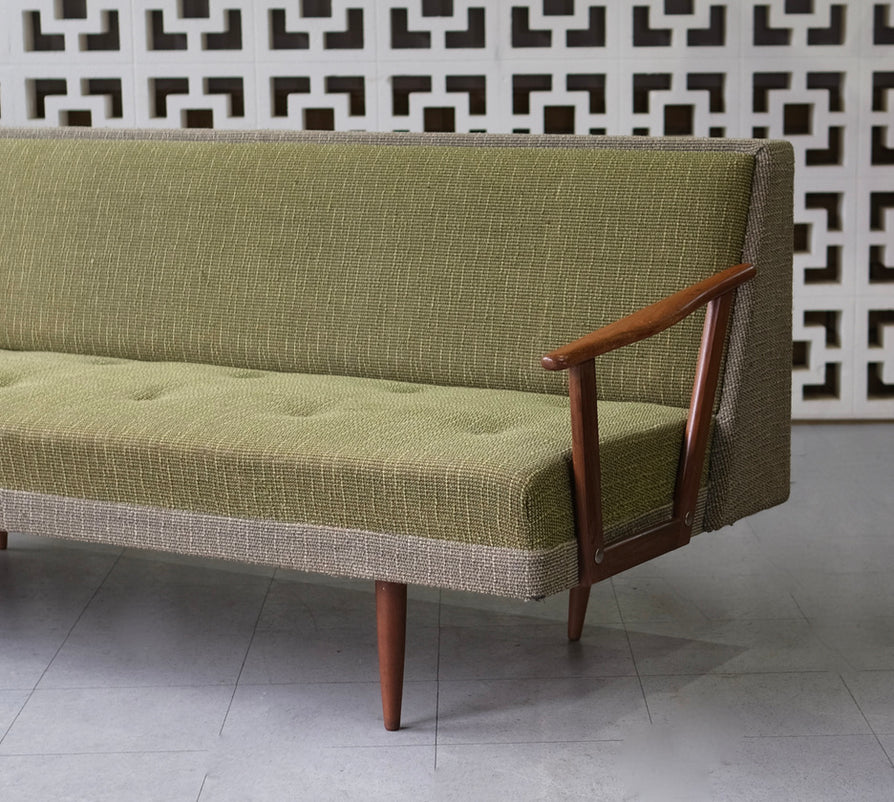 Danish Sofa Bed in Original Wool