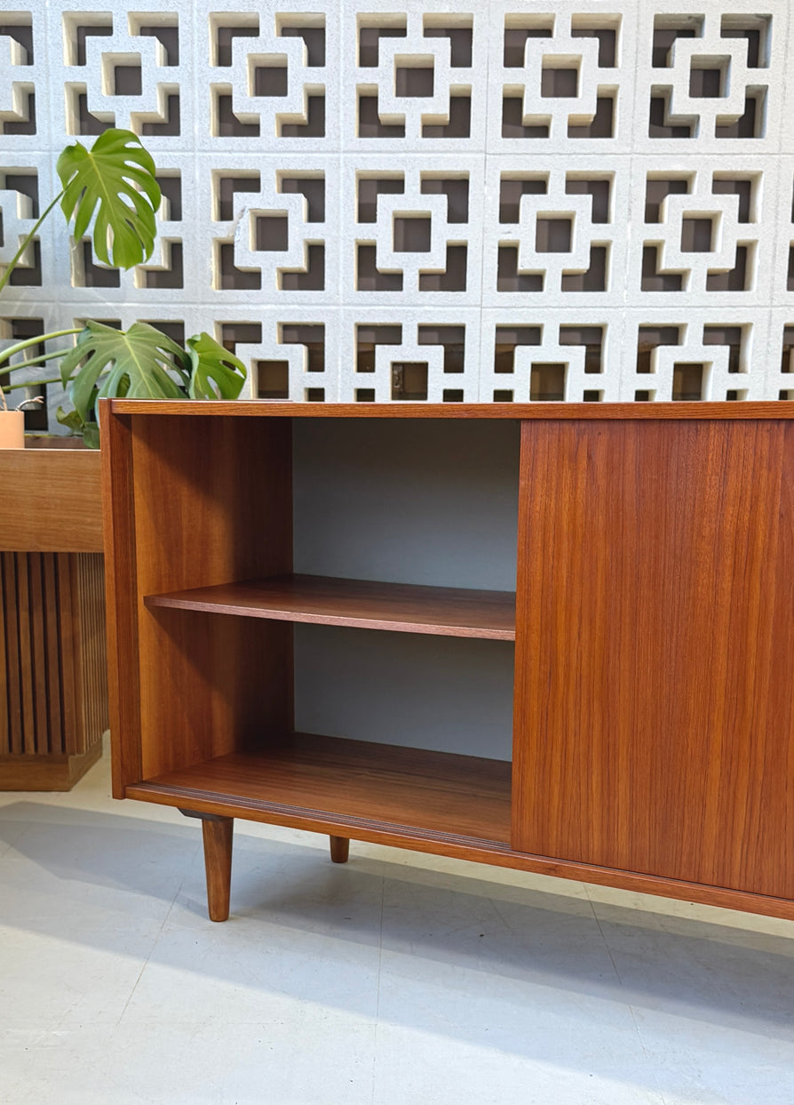 Mid-Sized Danish Sideboard in Teak