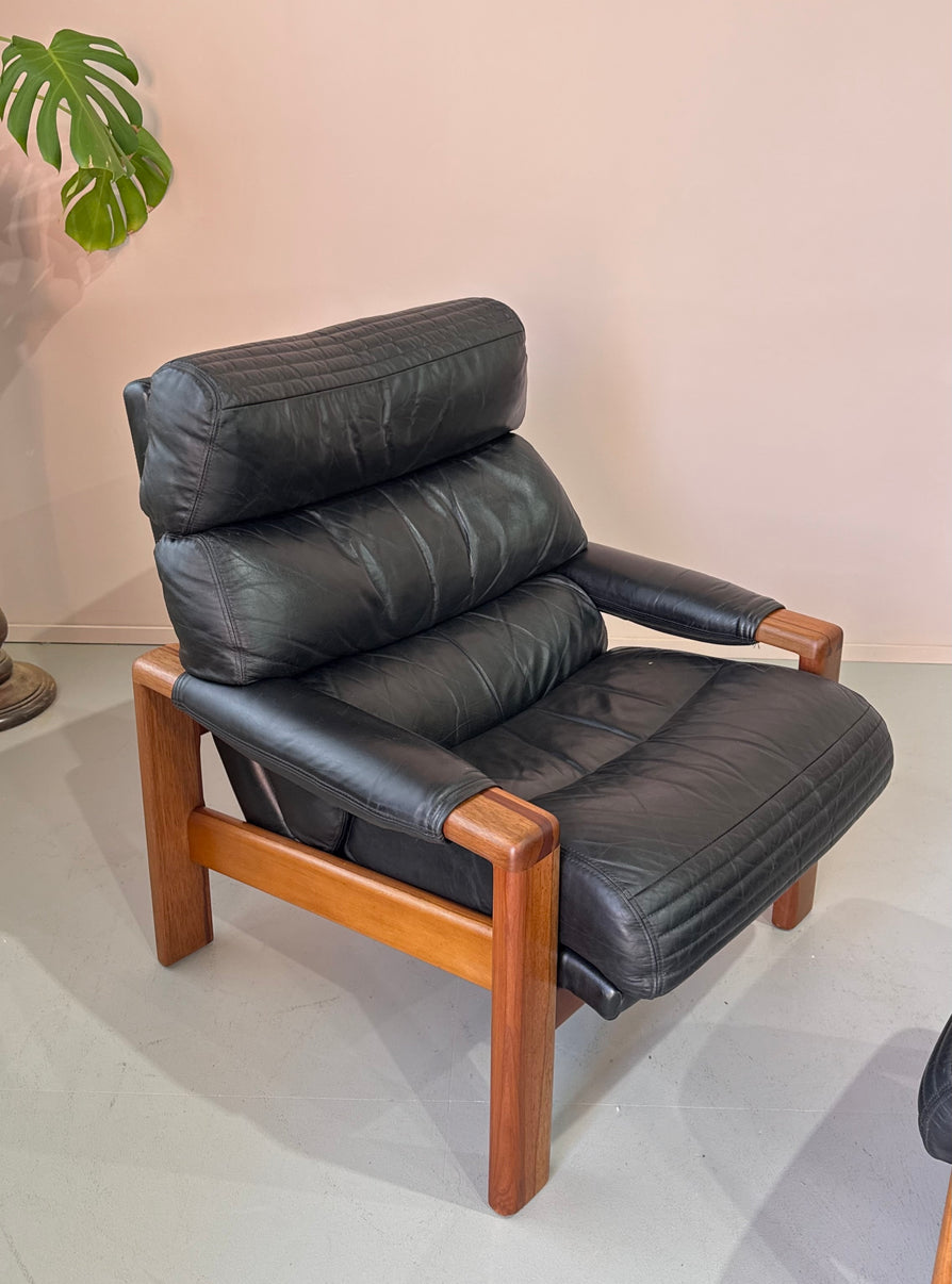 Gerald Easden for Module Lounge Chair & Footstool