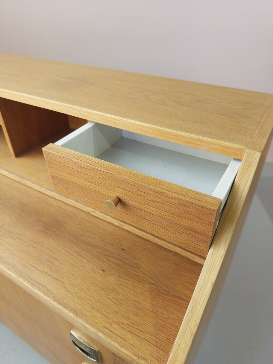 Swedish Bureau / Secretaire in European Oak