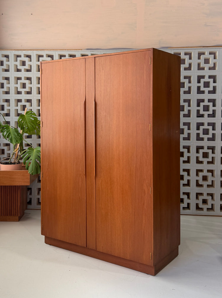 Mid-Century Wardrobe in Teak