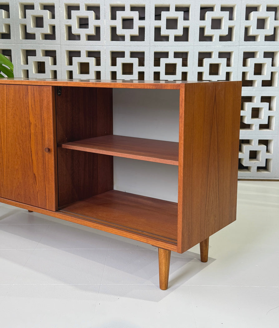 Mid-Sized Danish Sideboard in Teak